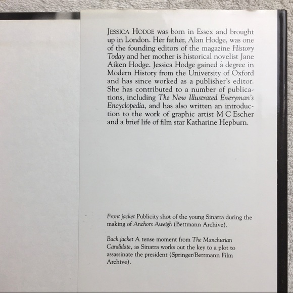 Vintage 1992 Frank Sinatra by Jessica Hodge book - Picture 8 of 16